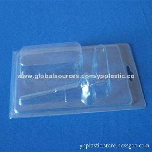 Plastic Blister Box, PVC/PET/PETG/PS/PP Materials Available, 15-year Gold Manufacturer